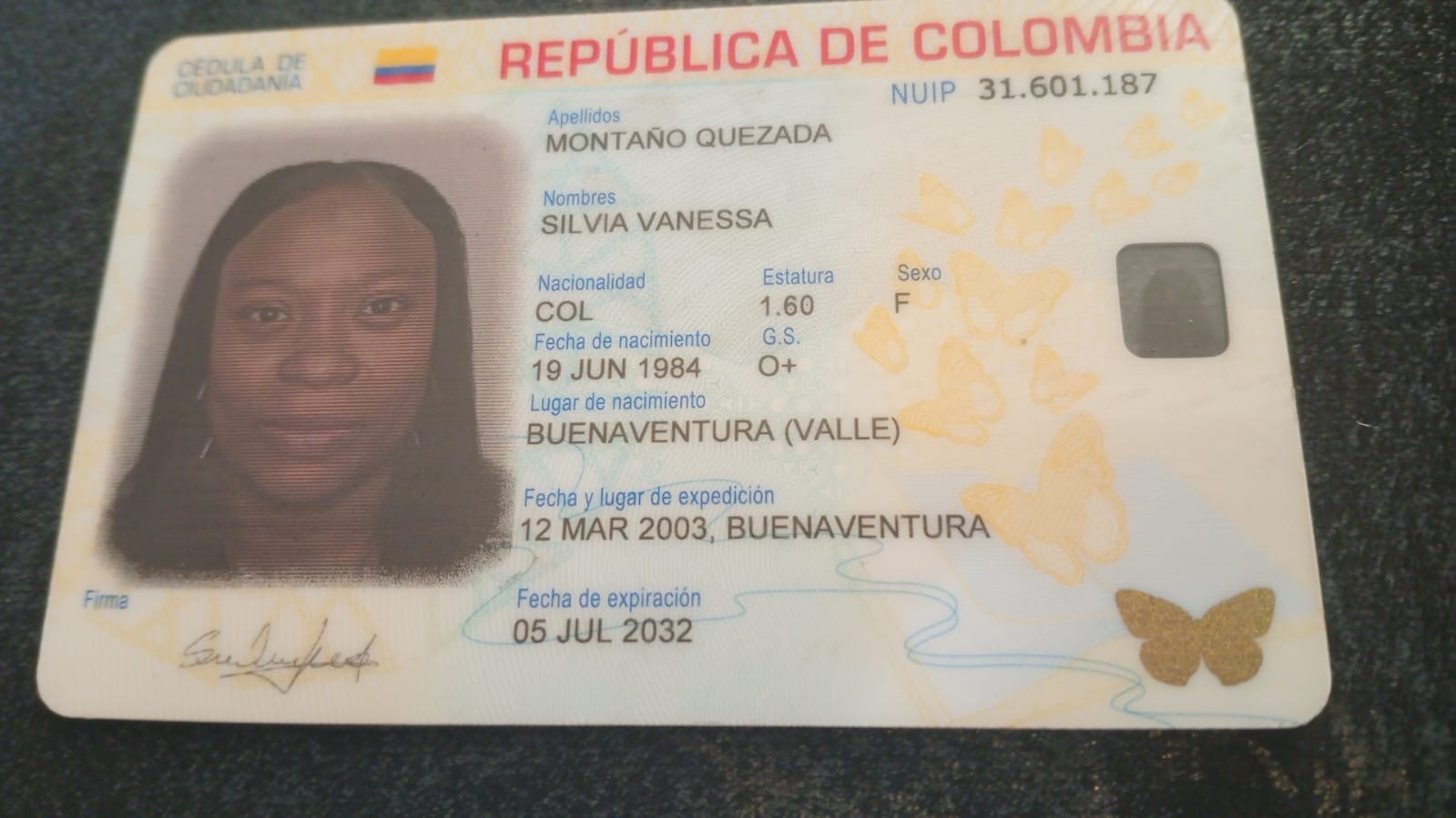 Foto de Silvia Vanessa Montaño Quezada