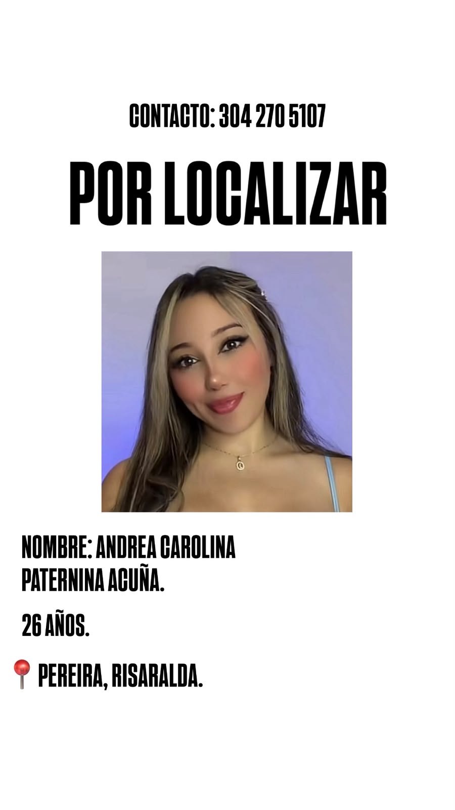Foto de Andrea Carolina Paternina Acuña