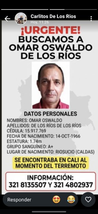 Foto de OMAR OSWALDO DE LOS RIOS DE LOS RIOA