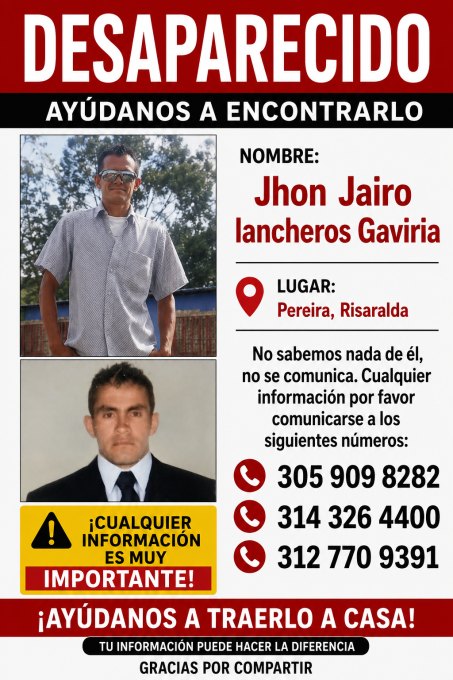 Foto de Jhon jairo Lancheros Gaviria