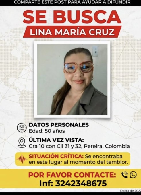Foto de Lina María Cruz
