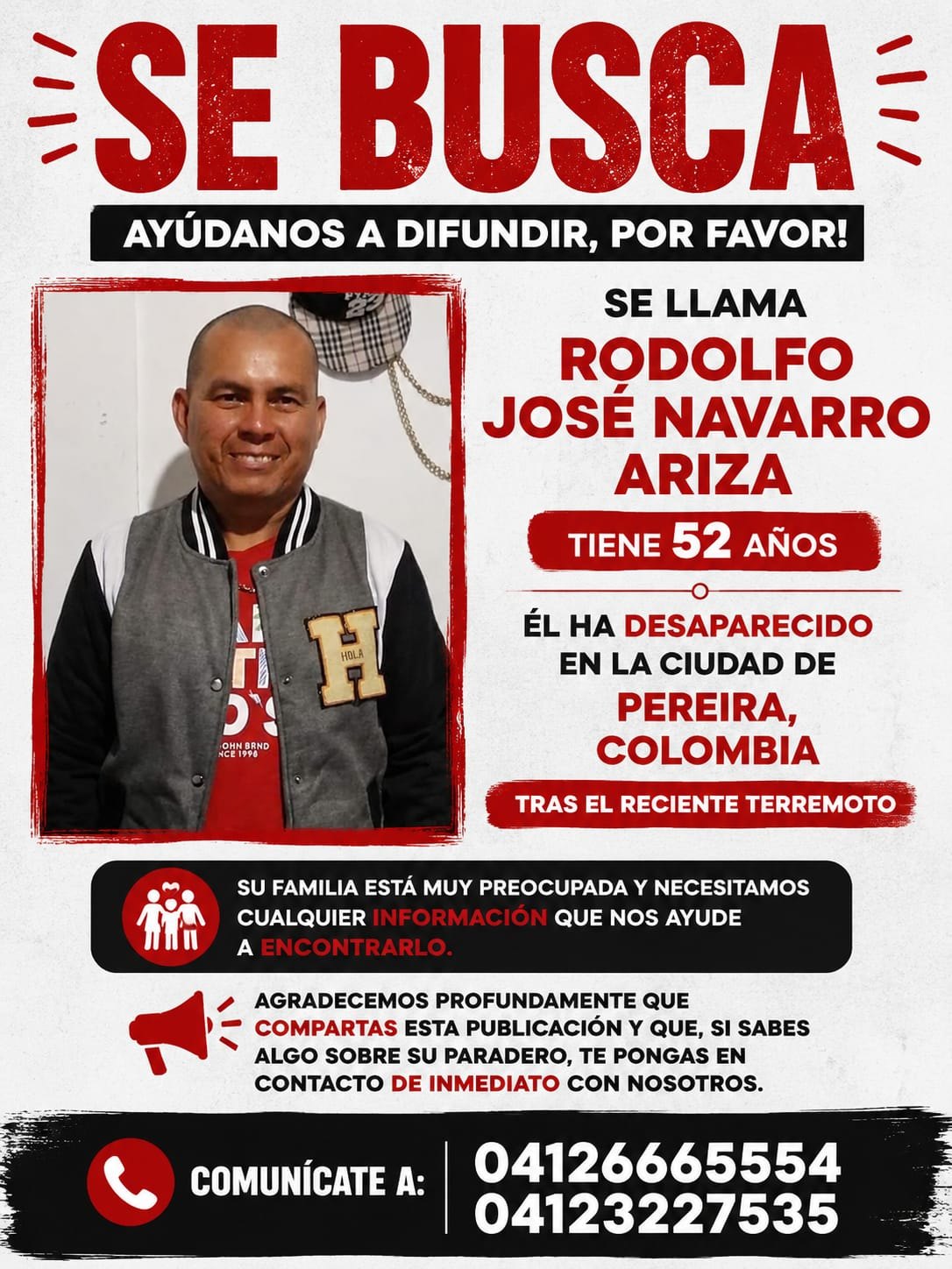 Foto de Rodolfo Junio Navarro Ariza