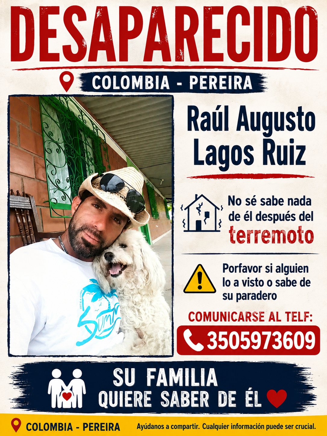 Foto de Raúl Augusto Lagos ruiz