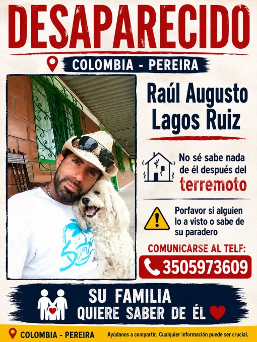 Foto de Raúl Augusto Lagos ruiz