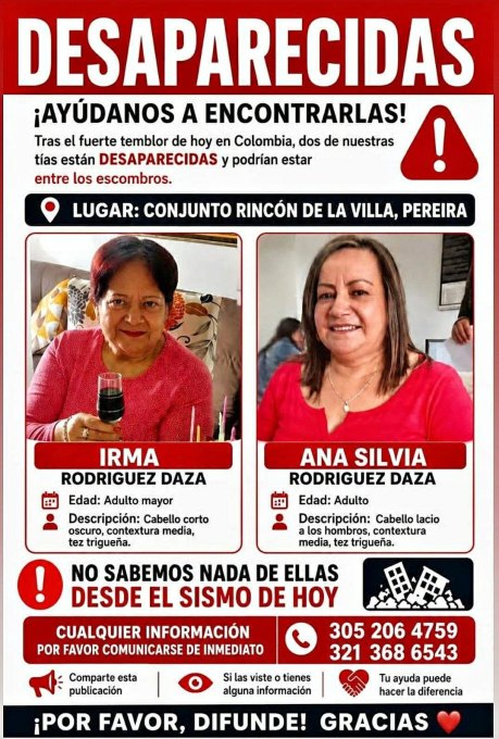 Foto de Irma y Ana Silvia Rodriguez Daza