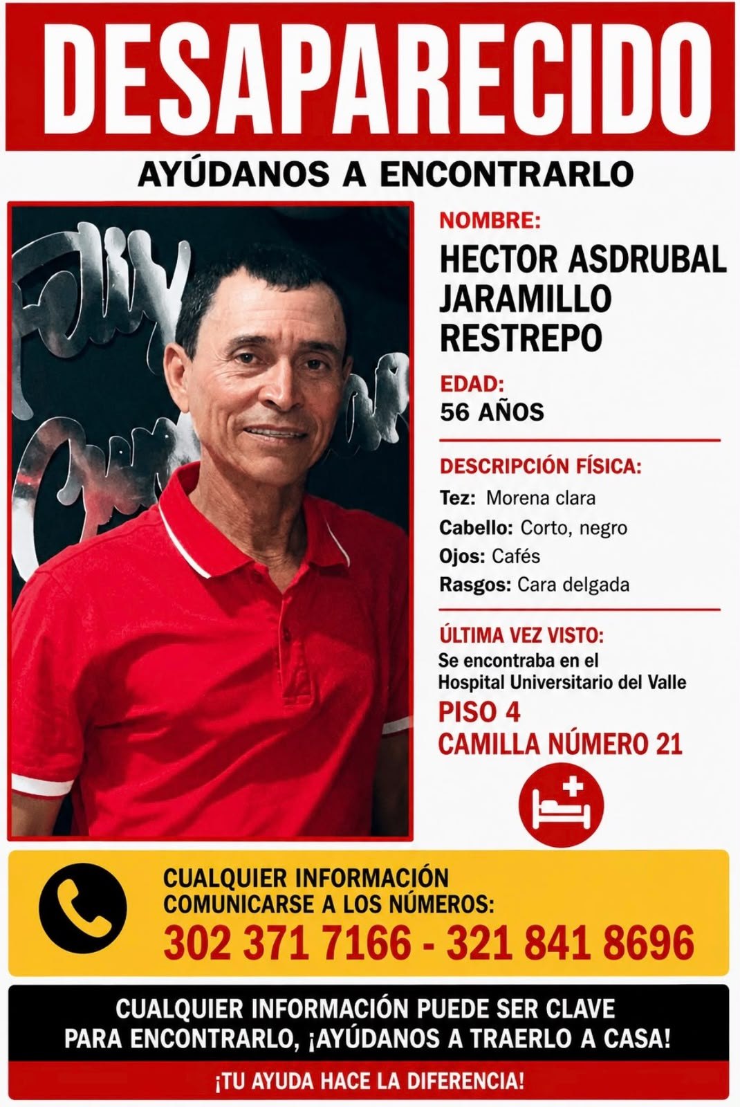 Foto de Héctor Asdrubal Jaramillo Restrepo