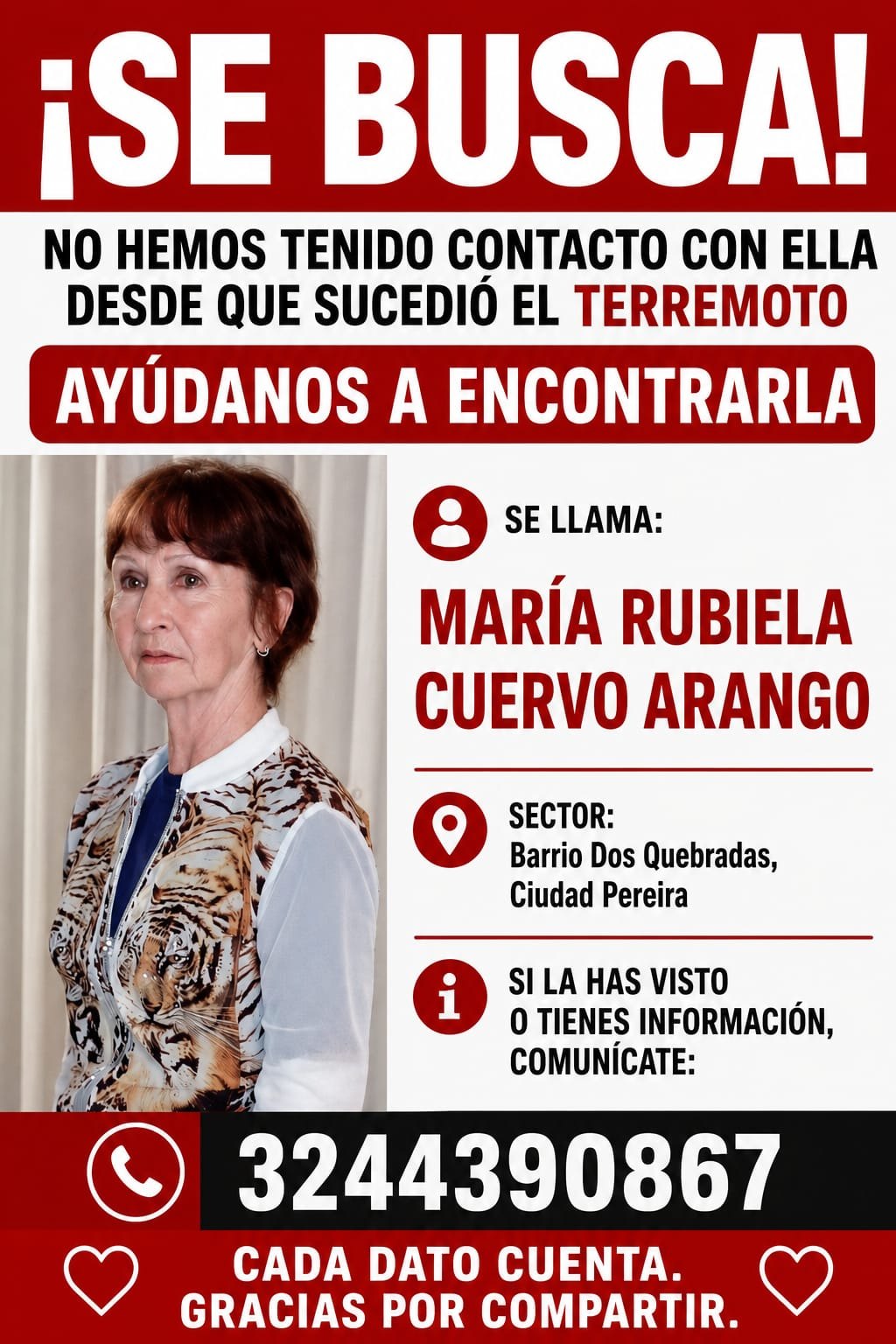Foto de Rubiela Cuervo arango
