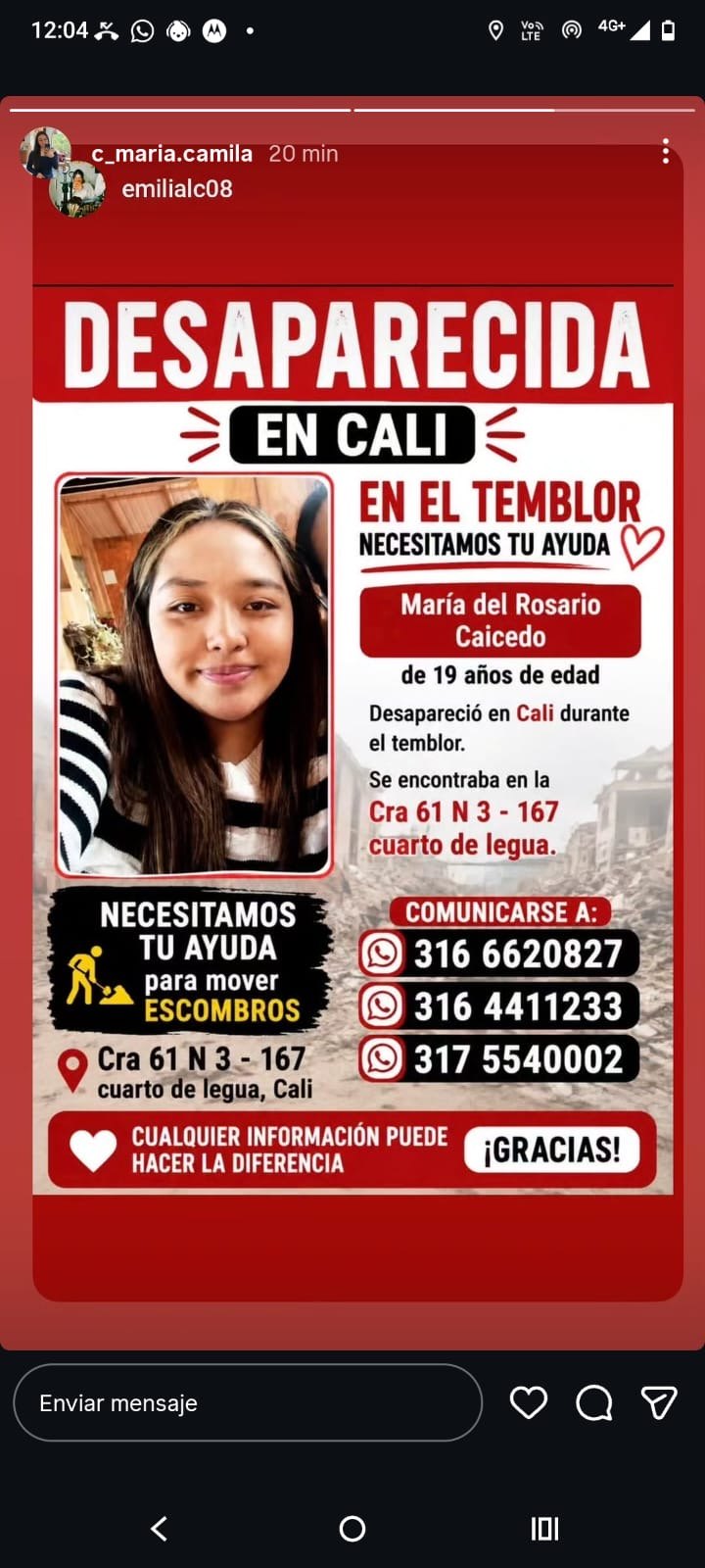 Foto de María del Rosario Caicedo Bravo