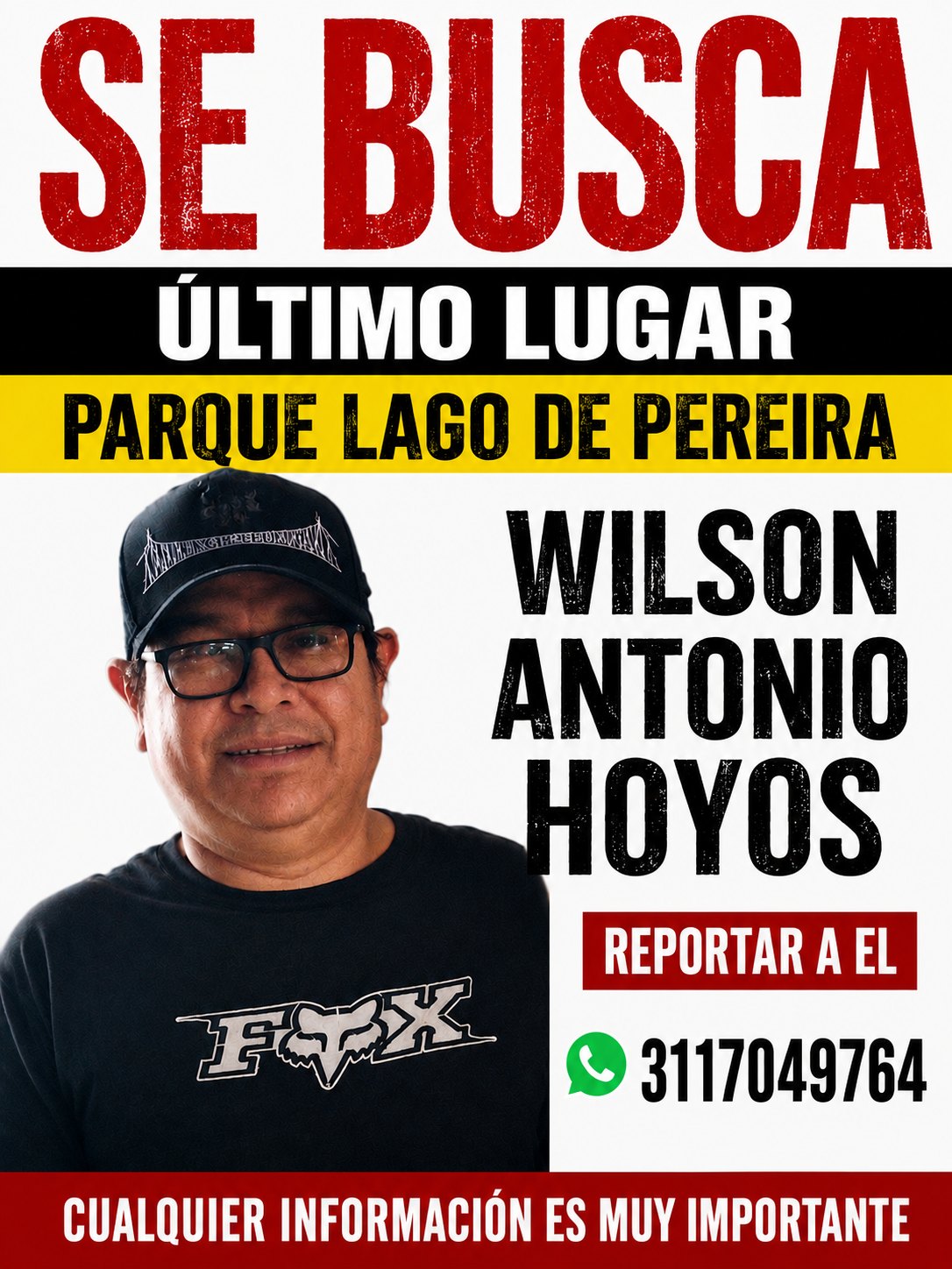 Foto de Wilson Antonio Hoyos Vélez