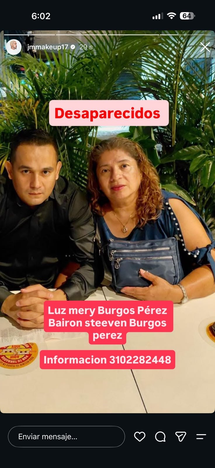 Foto de Bairon steeven Burgos perez