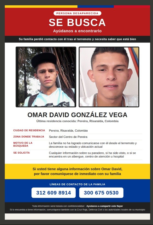 Foto de Omar David González Vega