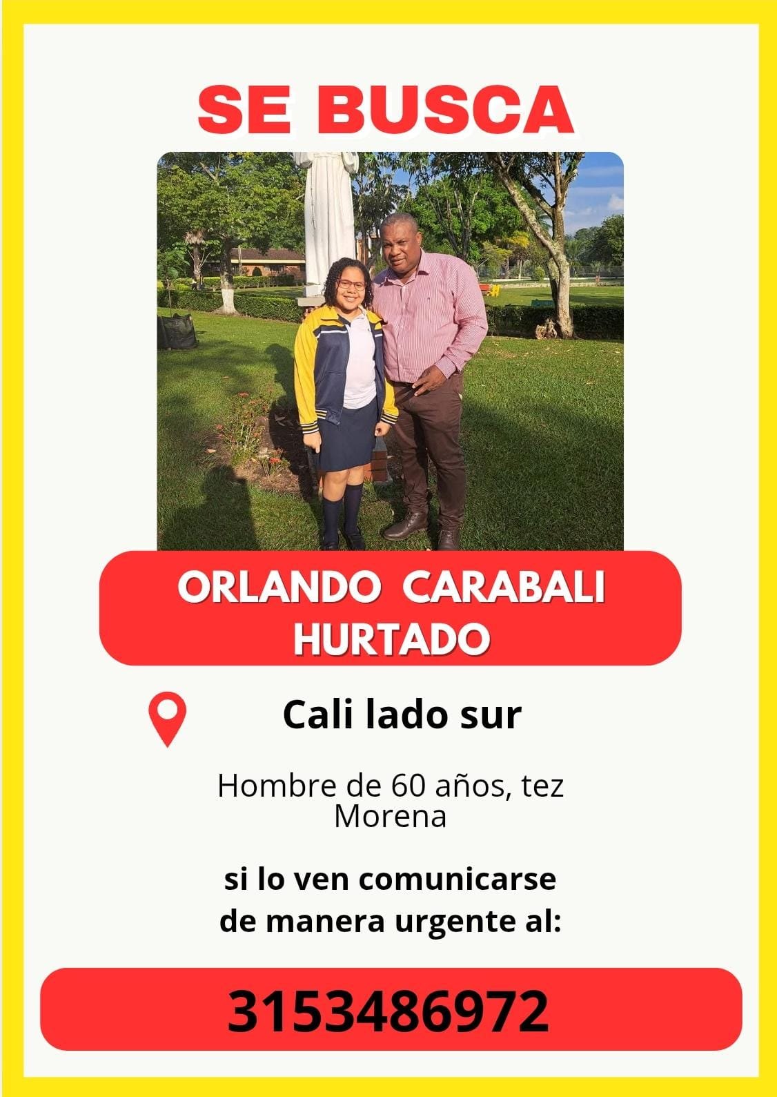 Foto de Orlando Carabali Hurtado