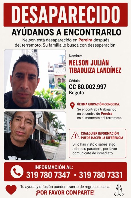 Foto de Nelson Julián Tibaduiza Landinez
