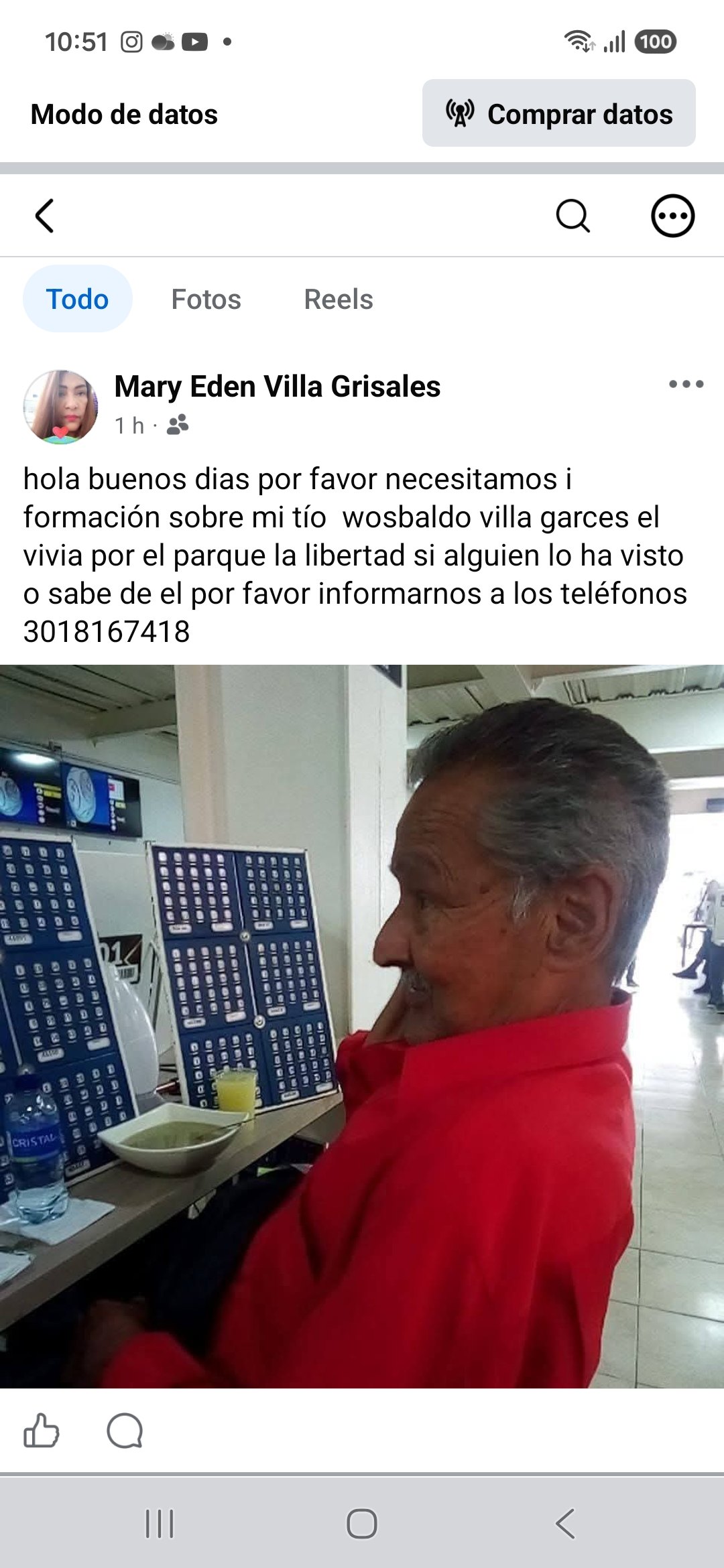 Foto de Wosbaldo Villa Garces