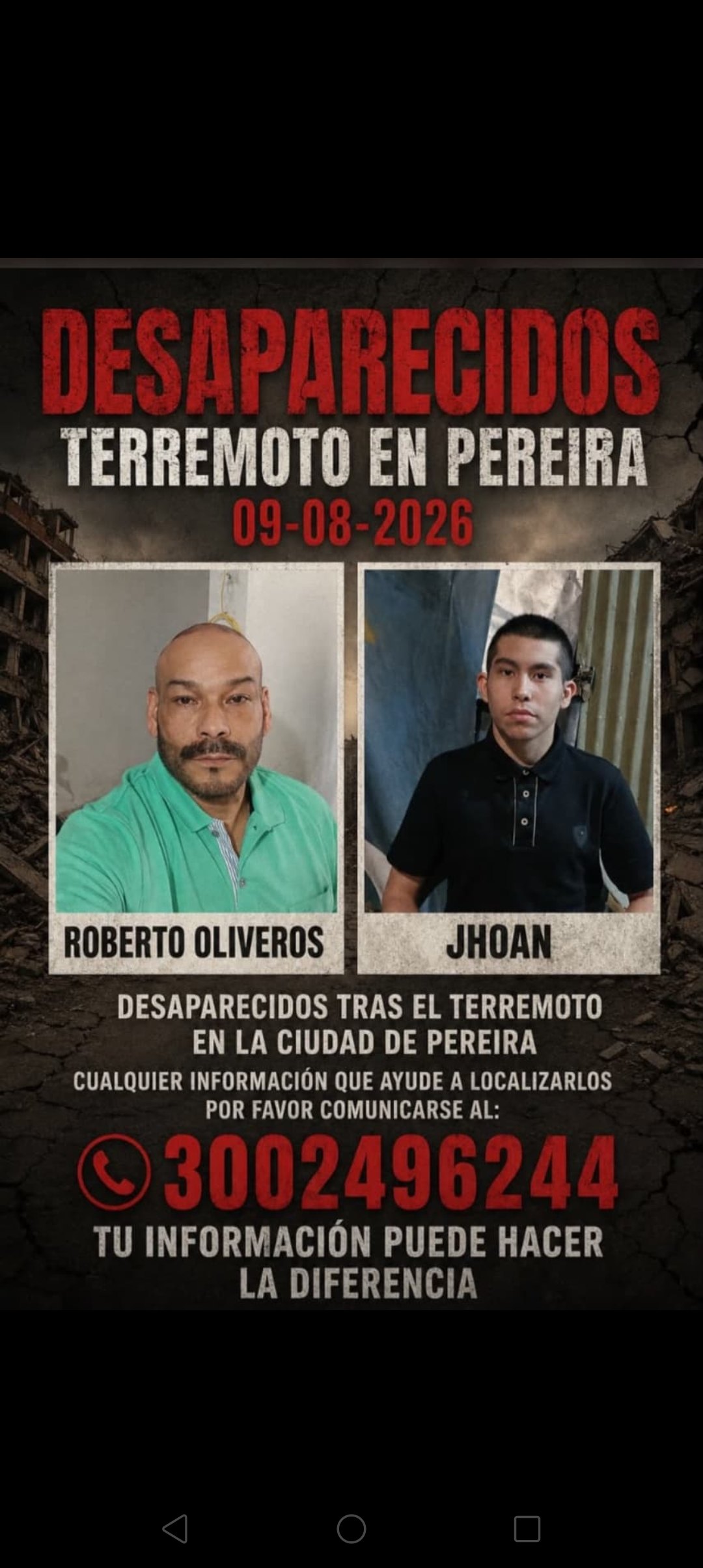 Foto de Roberto Ignacio Oliveros trigos