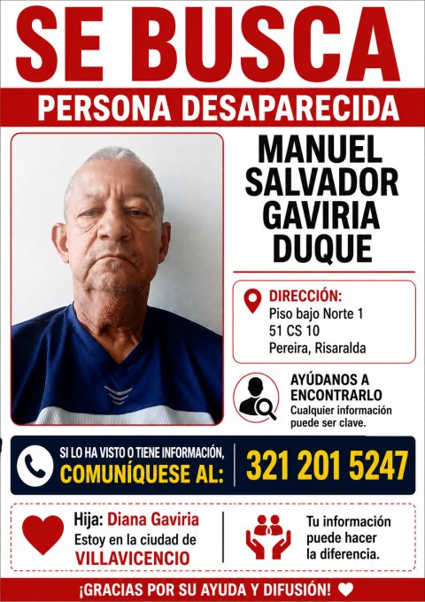 Foto de Manuel Salvador Gaviria Duque