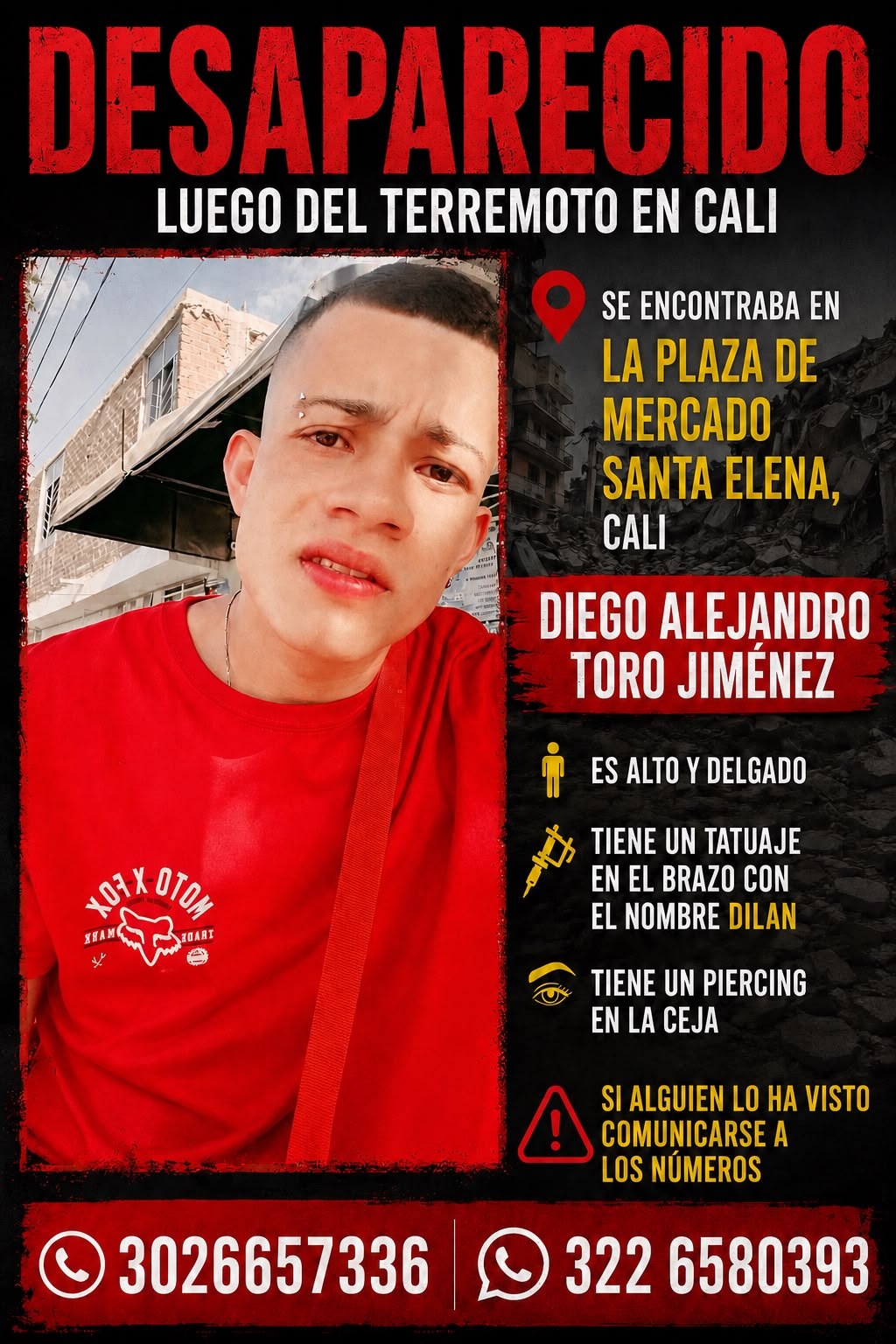 Foto de Diego Alejandro Toro Jiménez