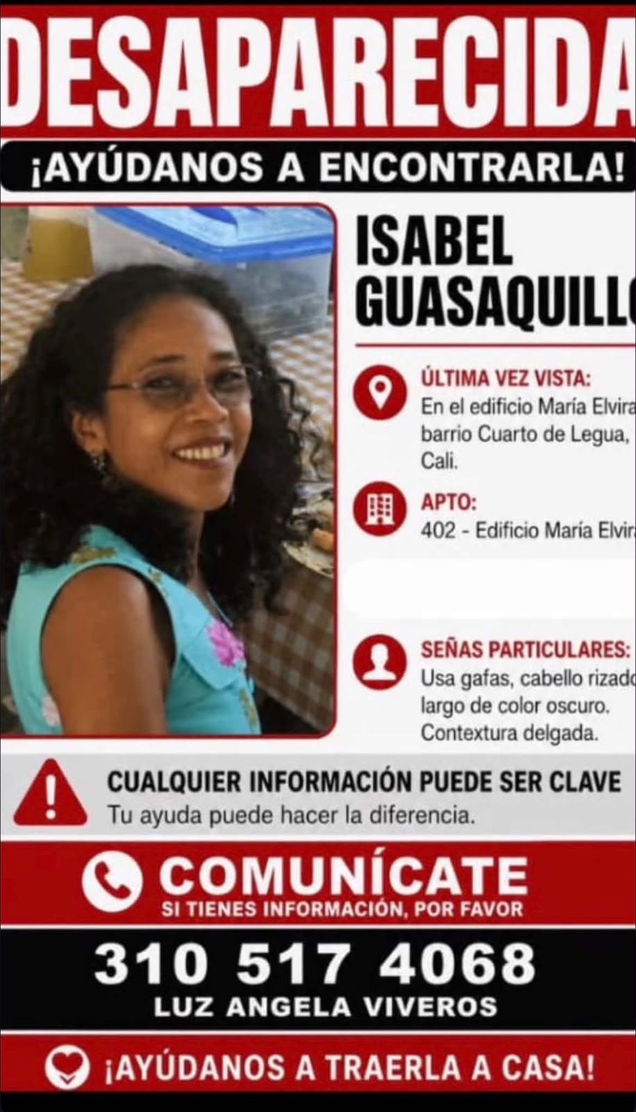 Foto de Isabel Guasaquillo