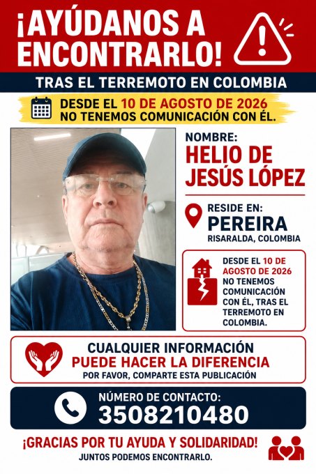 Foto de Helio de Jesús López Arango