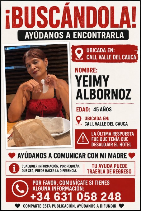 Foto de Yeimy Albornoz