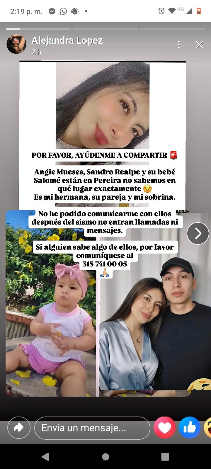 Foto de Angie Yelitza Mueses López