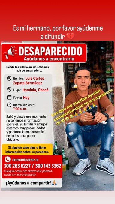 Foto de Luis Carlos Zapata Bermúdez