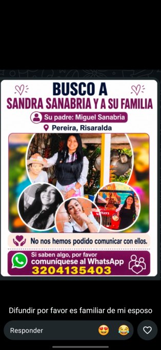 Foto de Sandra Sanabria