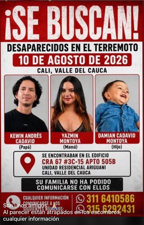 Foto de Kewin Andres Cadavid Yazmin Montoya, Damian Cadavid Montoya