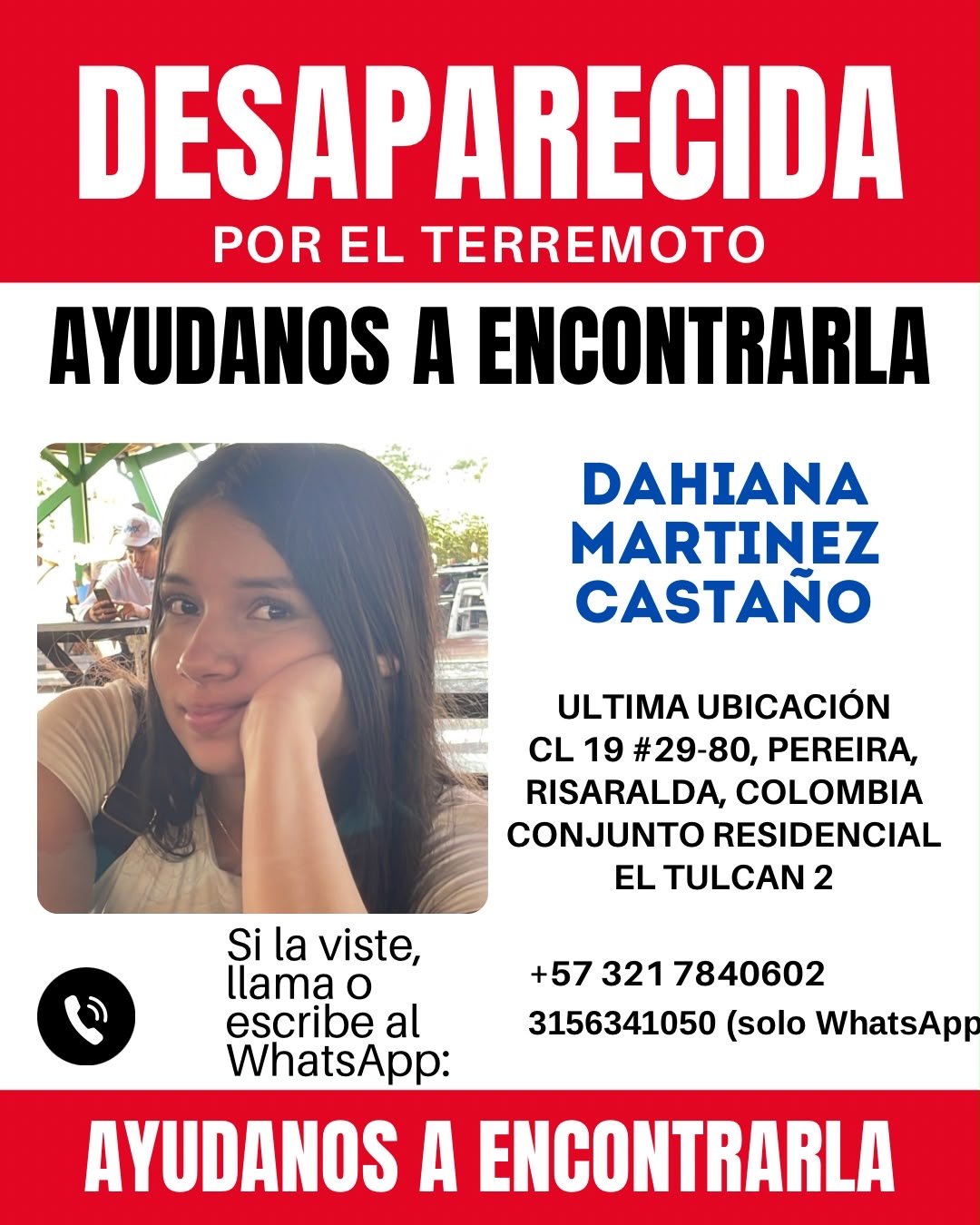 Foto de Dahiana Martínez Castaño