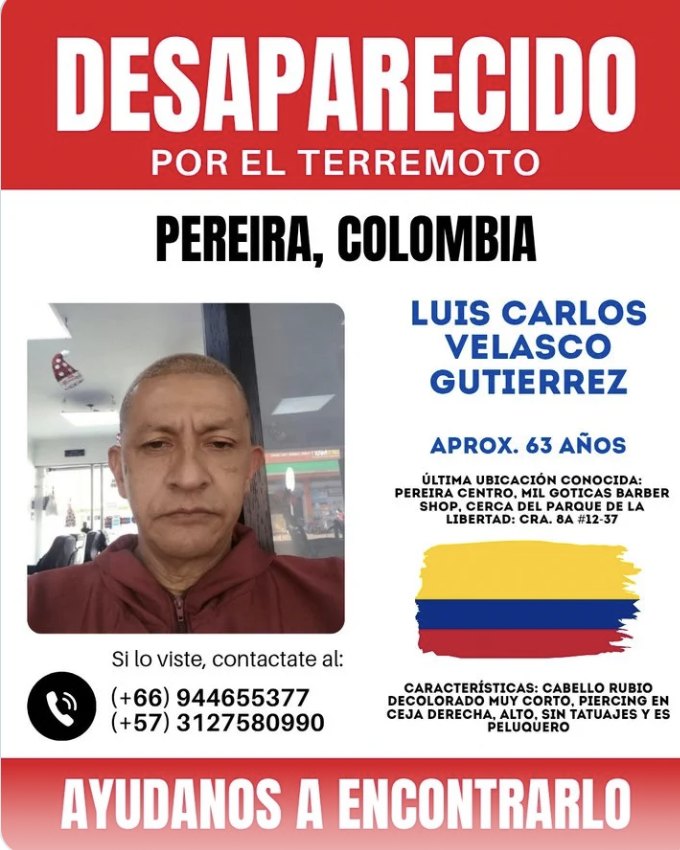Foto de Luis Carlos Velasco Gutiérrez