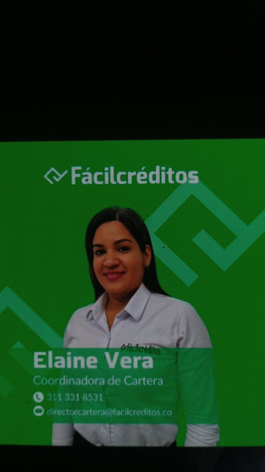 Foto de Elaine Vera Rosillo