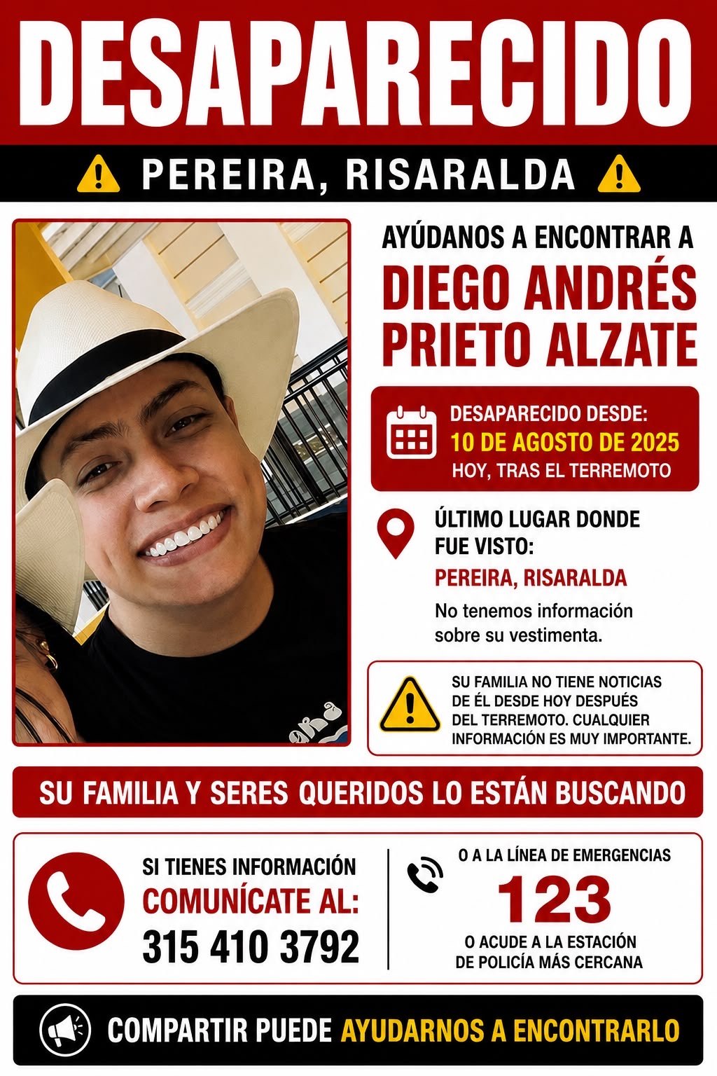 Foto de Diego Andrés Prieto Álzate