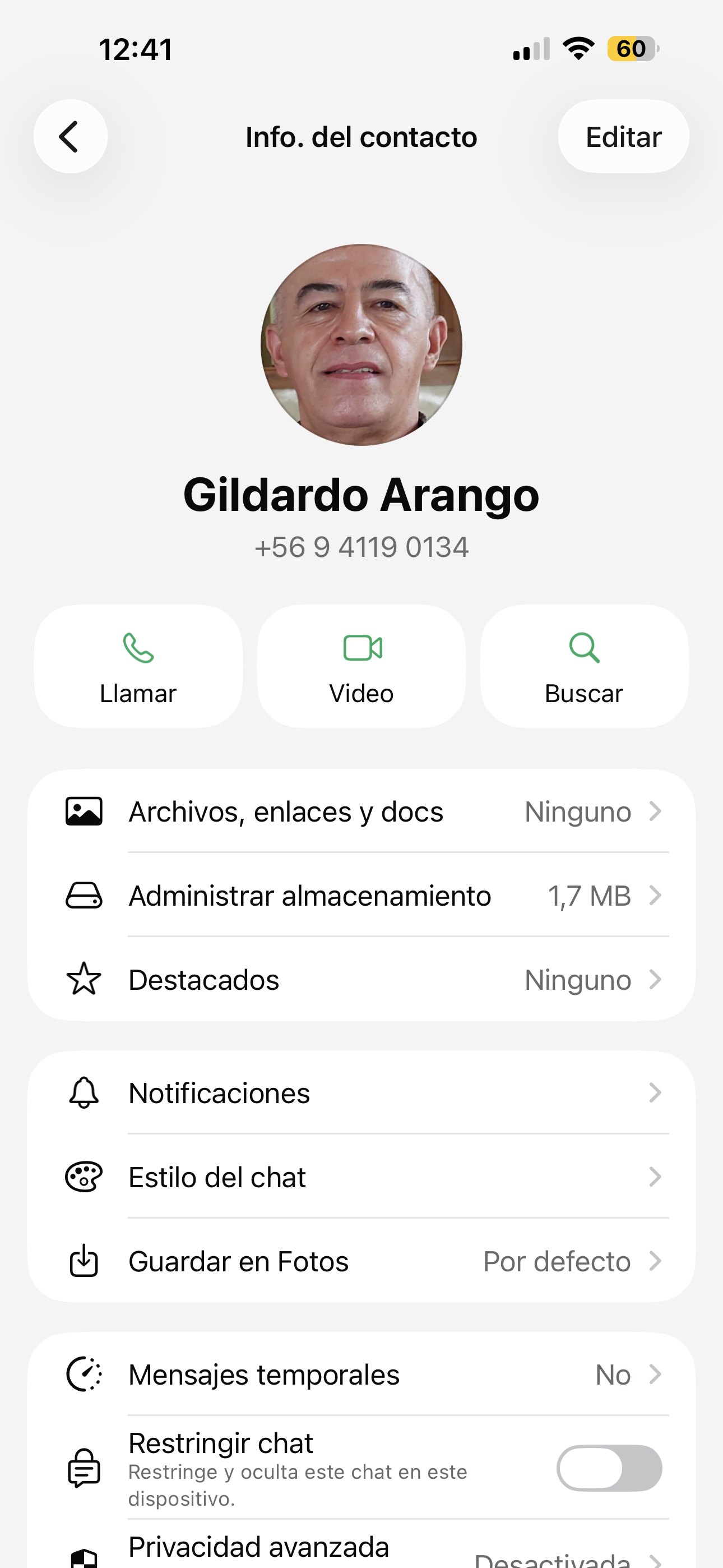 Foto de Gildardo Arango