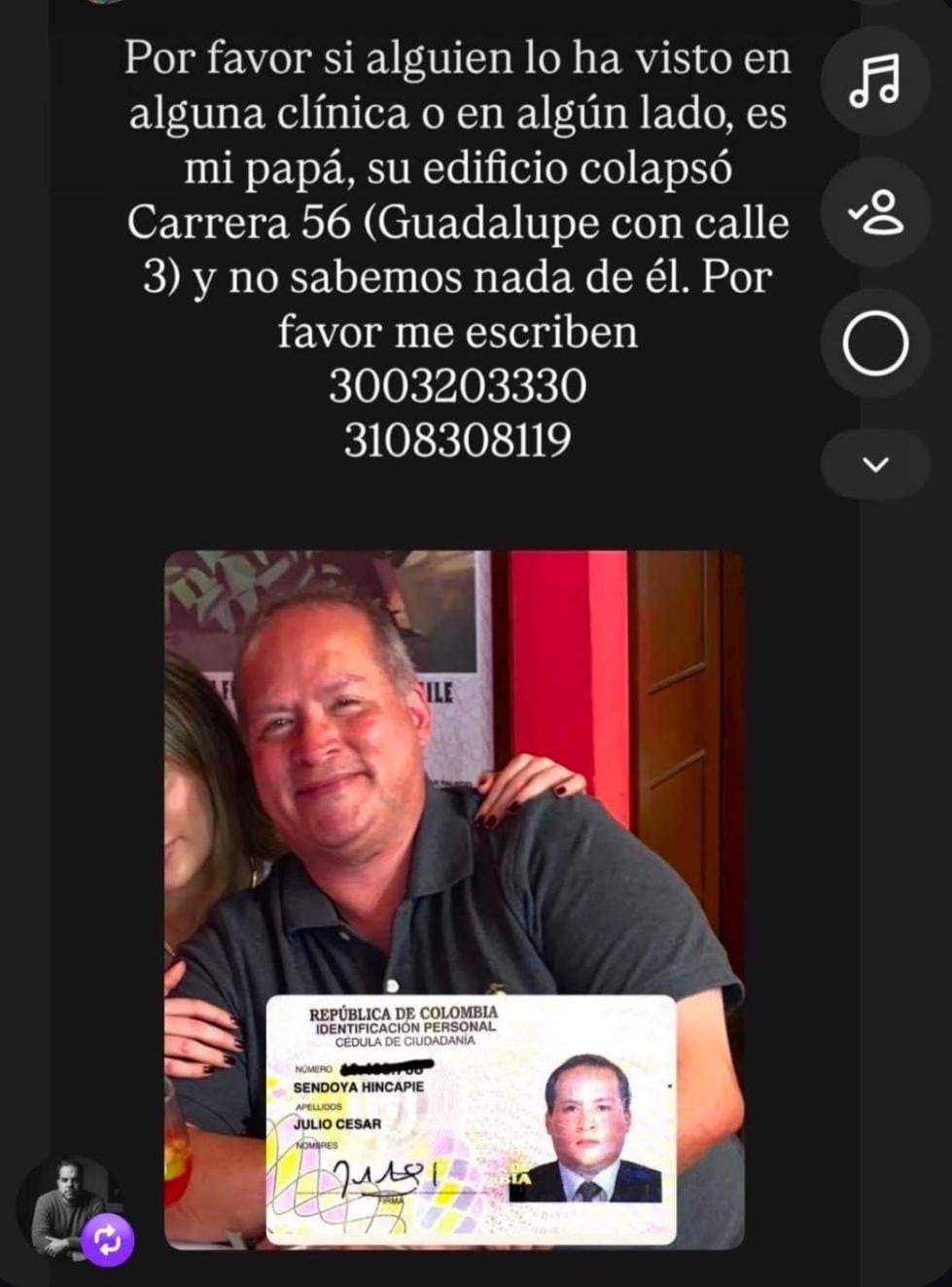 Foto de Julio Cesar Sendoya Hincapie