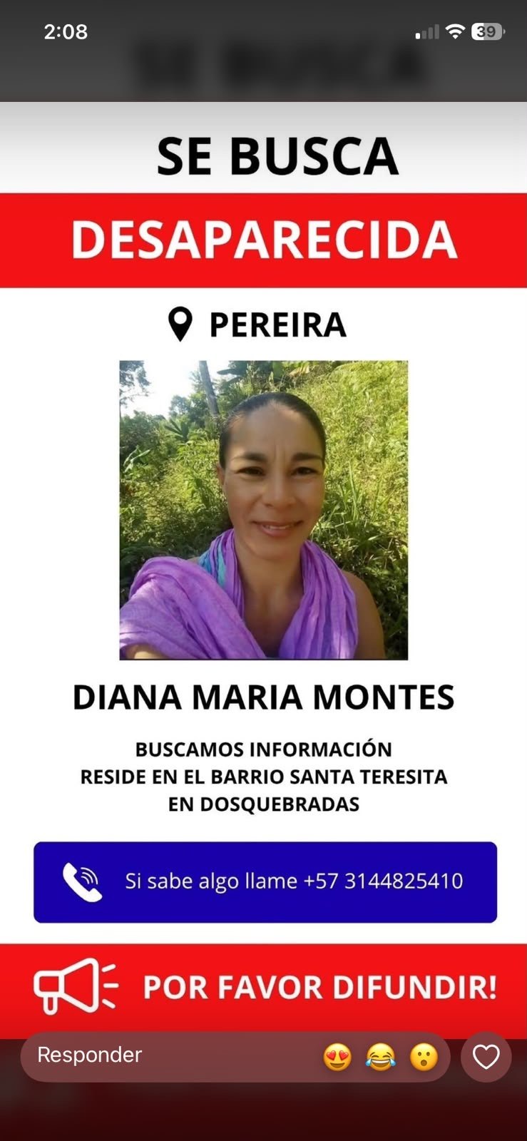 Foto de Diana María Montes