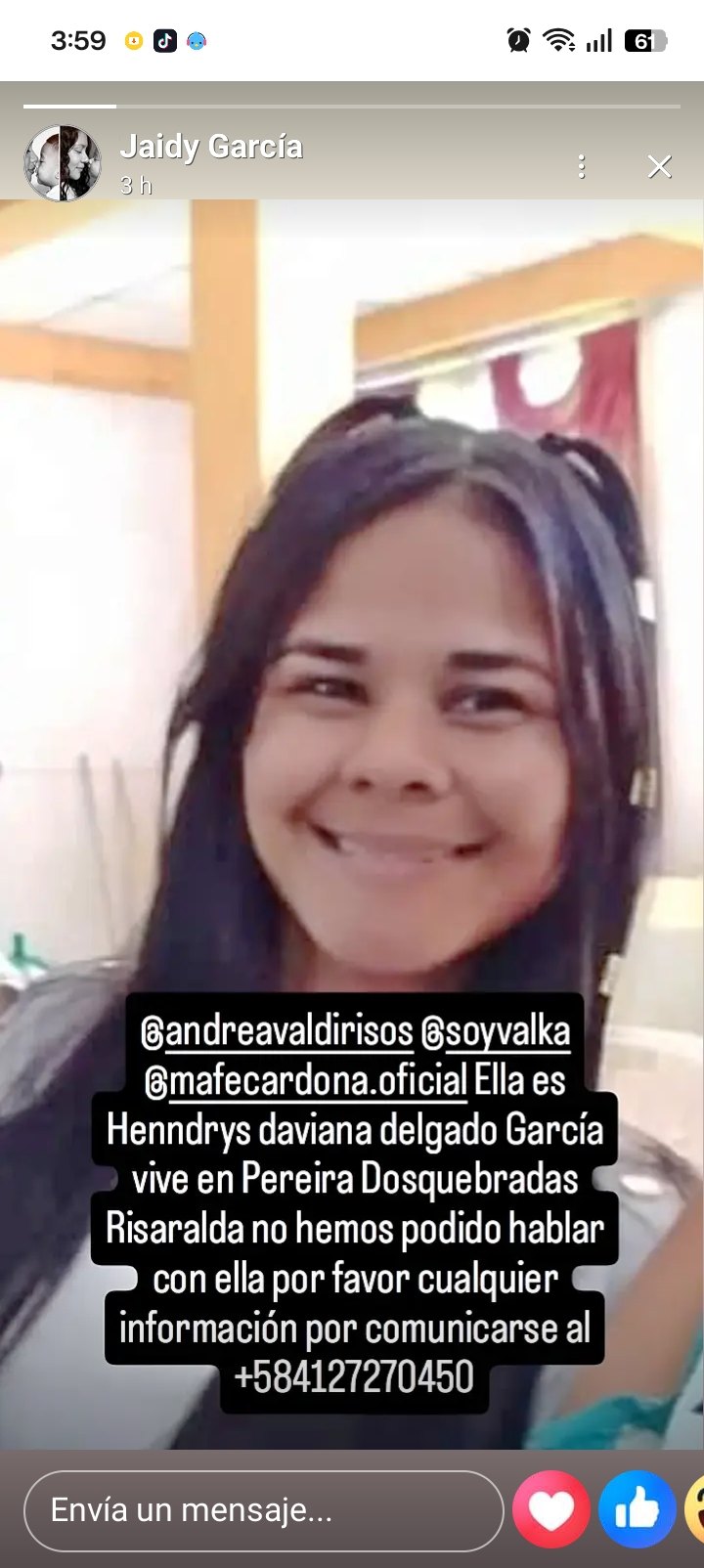 Foto de Henndrys daviana Delgado García