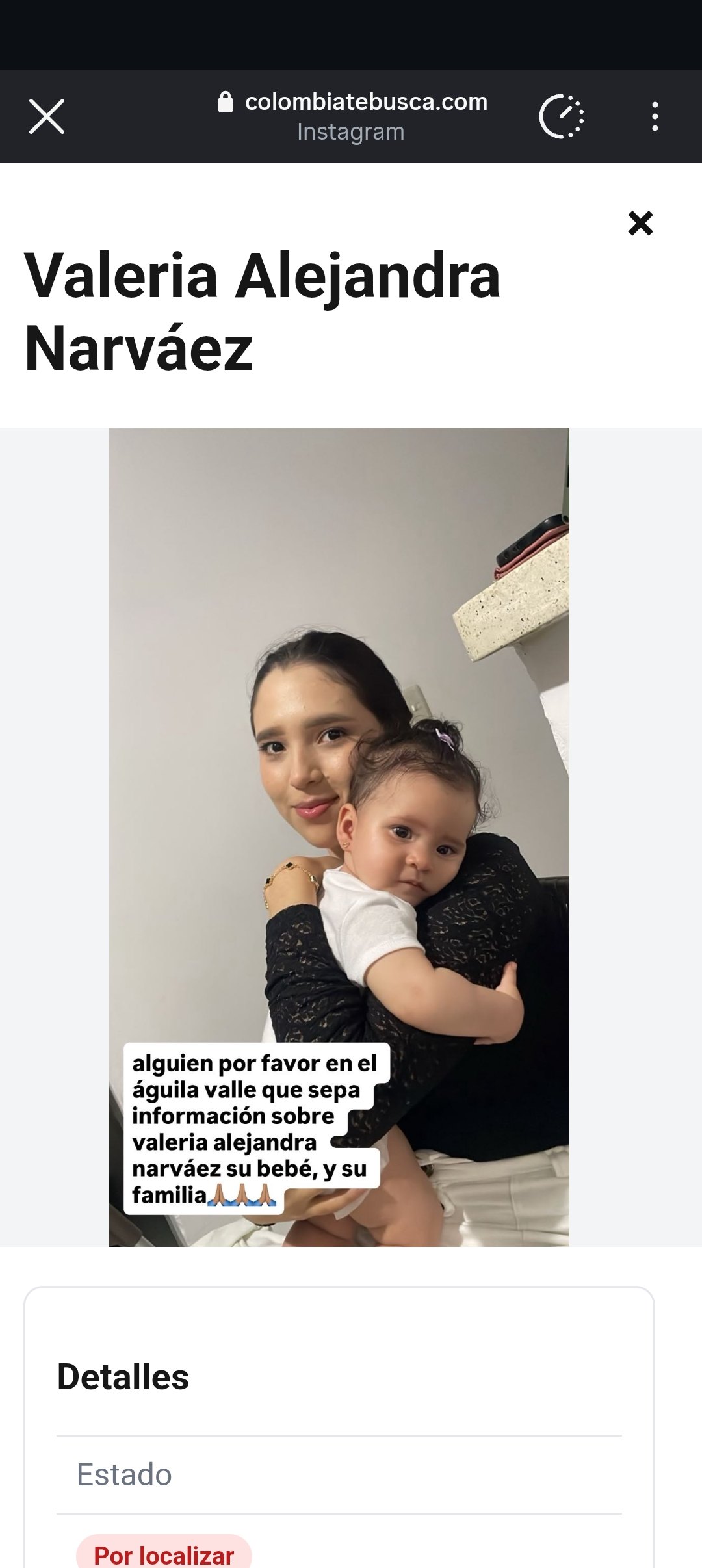 Foto de Valeria Alejandra Narváez