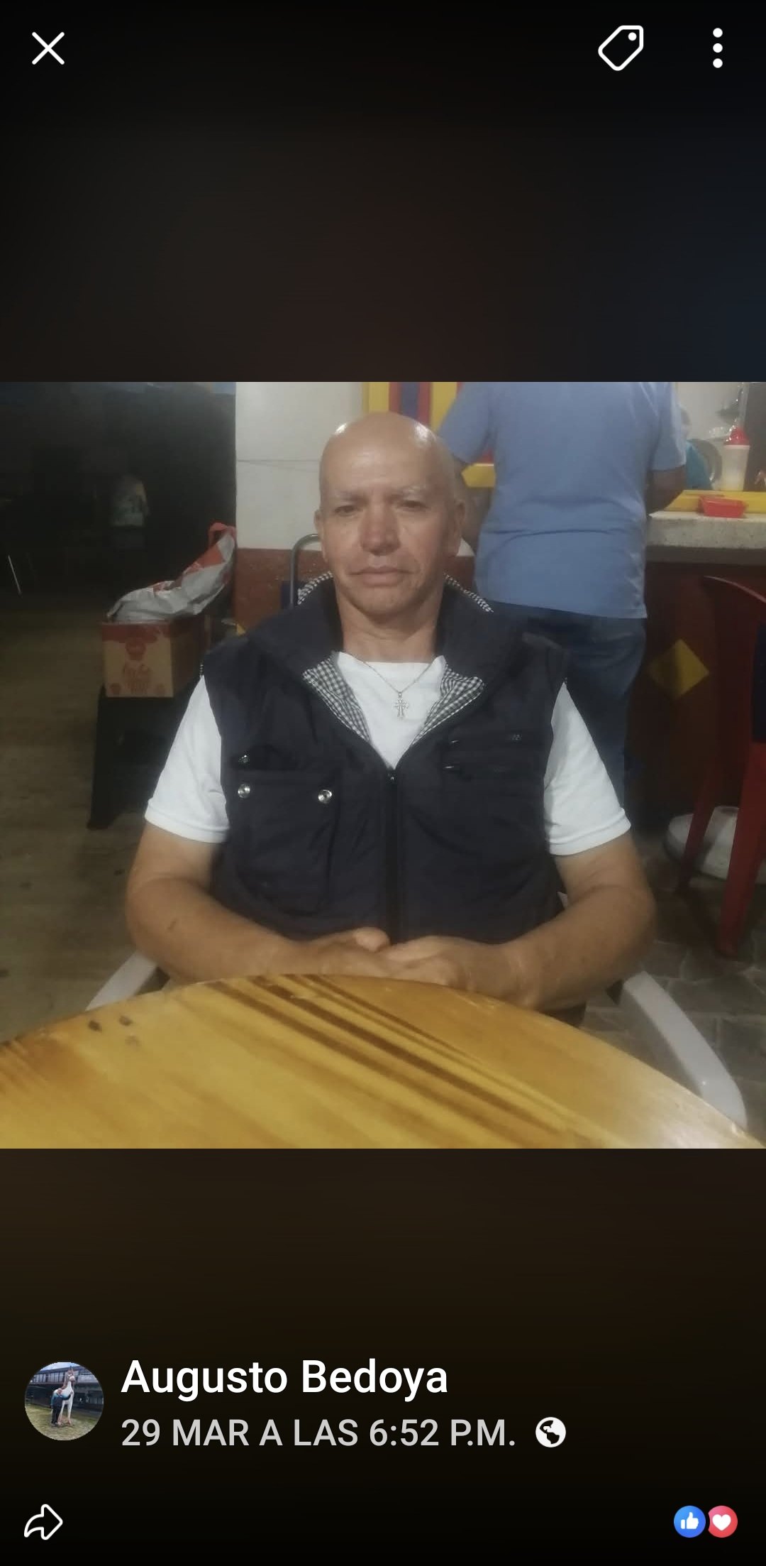 Foto de Augusto de Jesus Bedoya Escobar