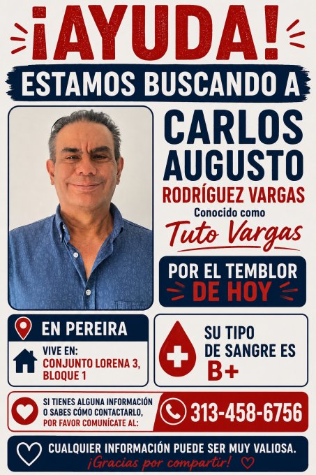 Foto de Carlos Augusto Rodriguez Vargas