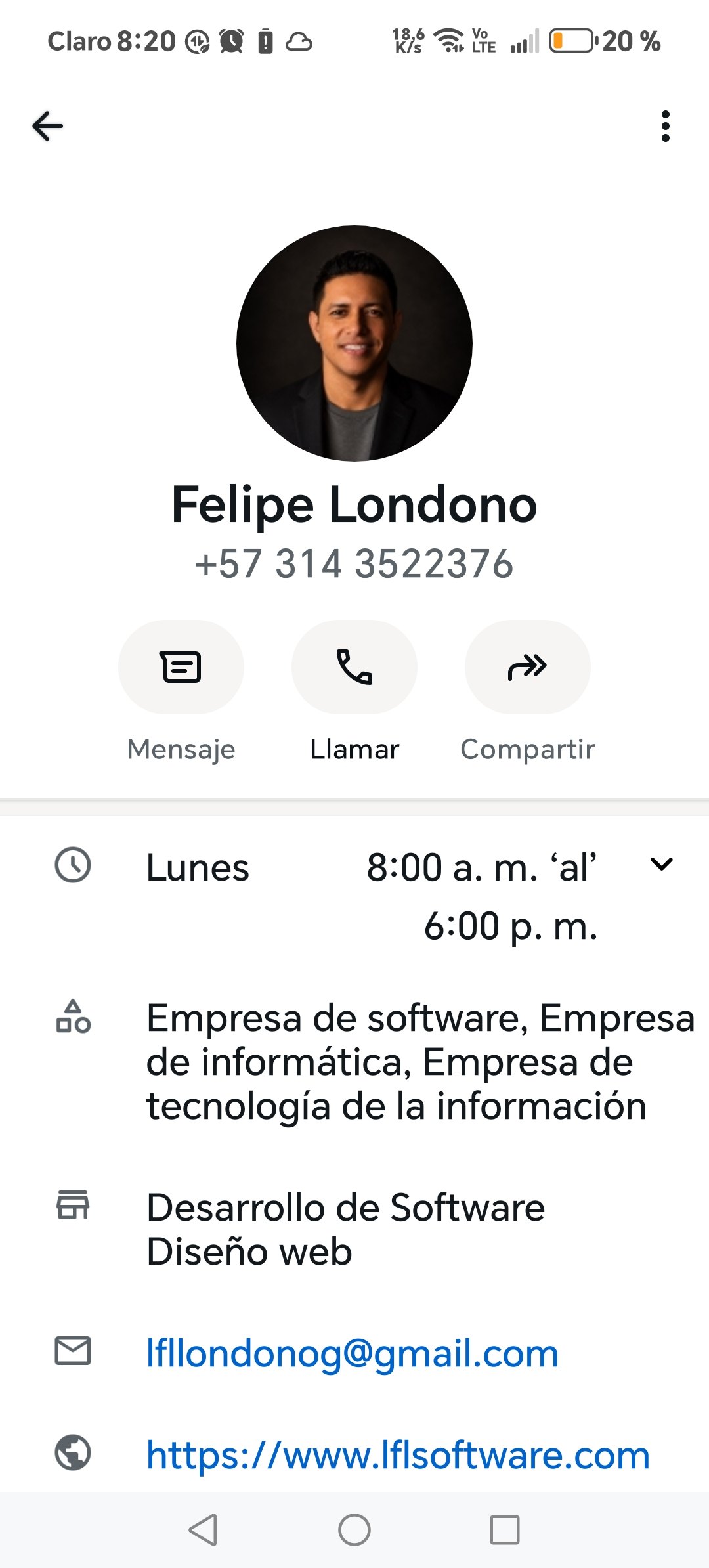 Foto de Felipe Londoño guarin