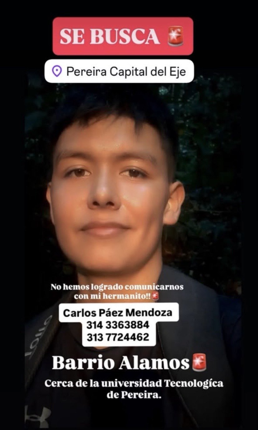 Foto de Carlos Julián Paez Mendoza