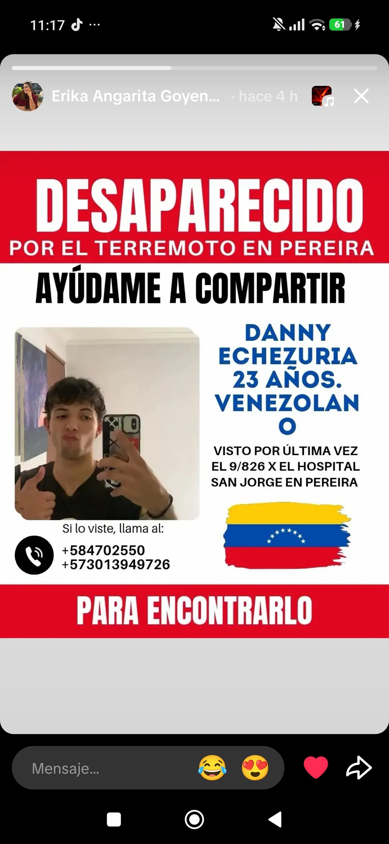 Foto de Danny herman Echezuria romero