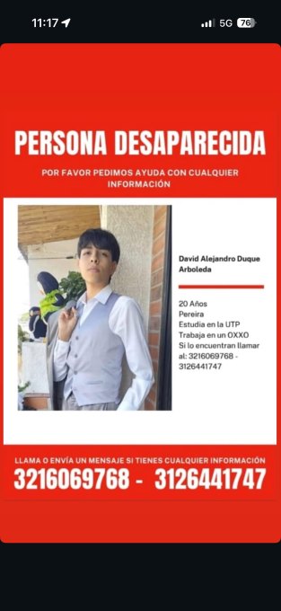 Foto de David Alejandro Duque Arboleda
