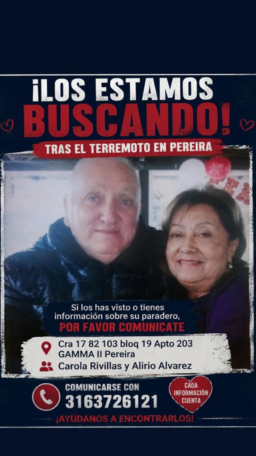 Foto de Alirio alvarez y carola rivillas …