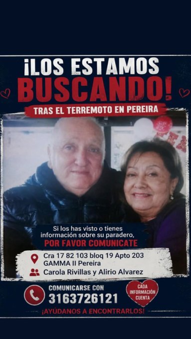 Foto de Alirio alvarez y carola rivillas …