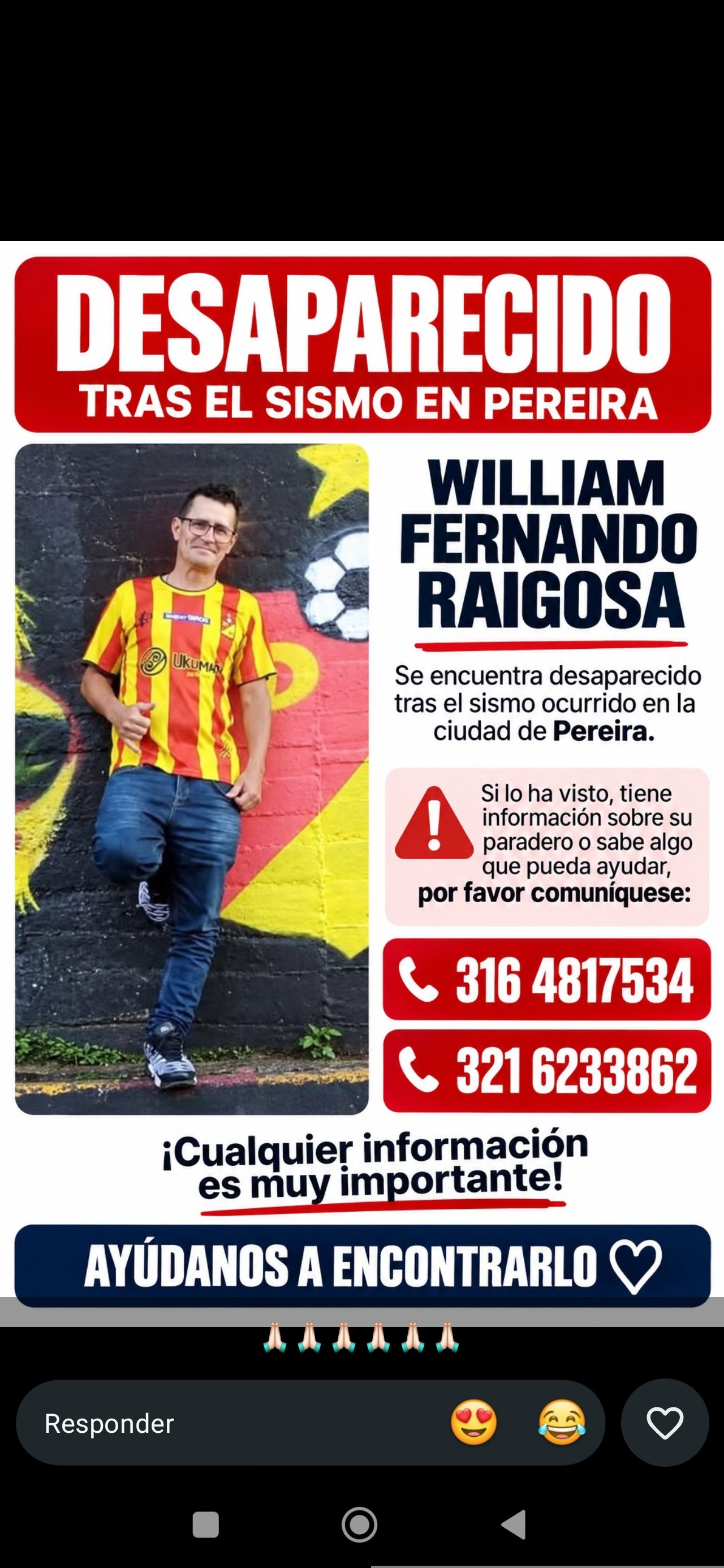 Foto de William Fernando raigosa quintero