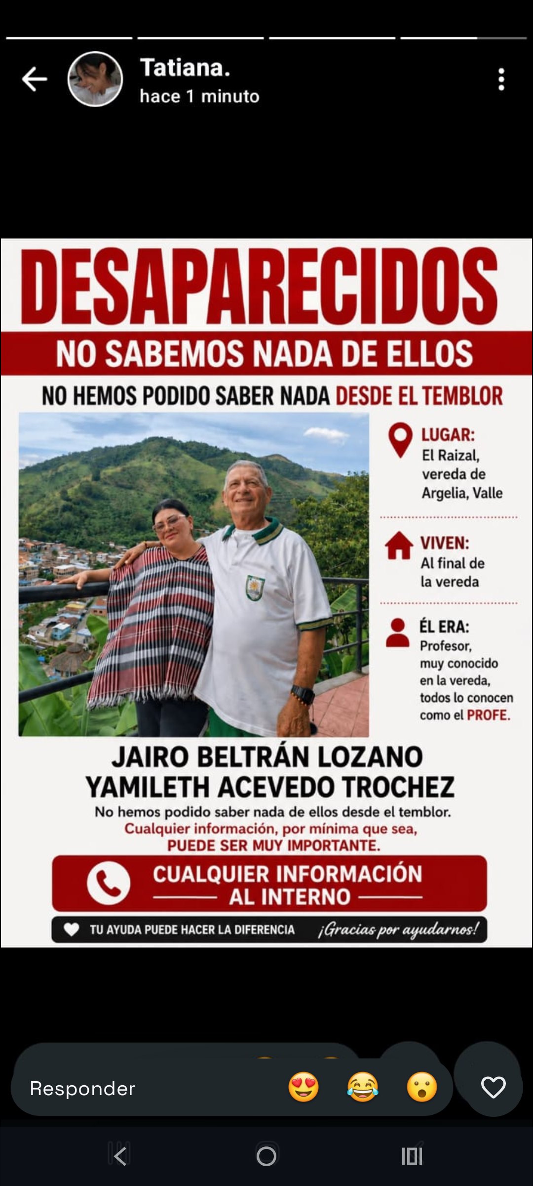 Foto de Yamileth Acevedo trochez
