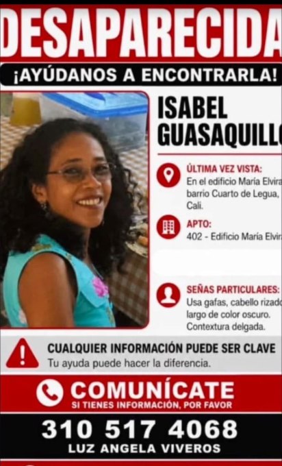 Foto de Isabel Guasaquillo