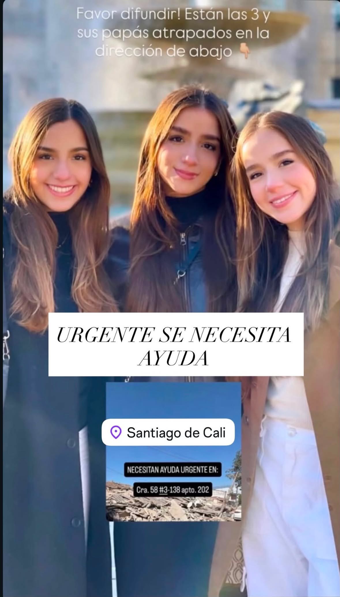 Foto de Sofia, Ana, Isabella Saveedra
