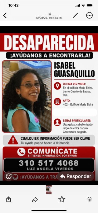 Foto de Isabel Guasaquillo